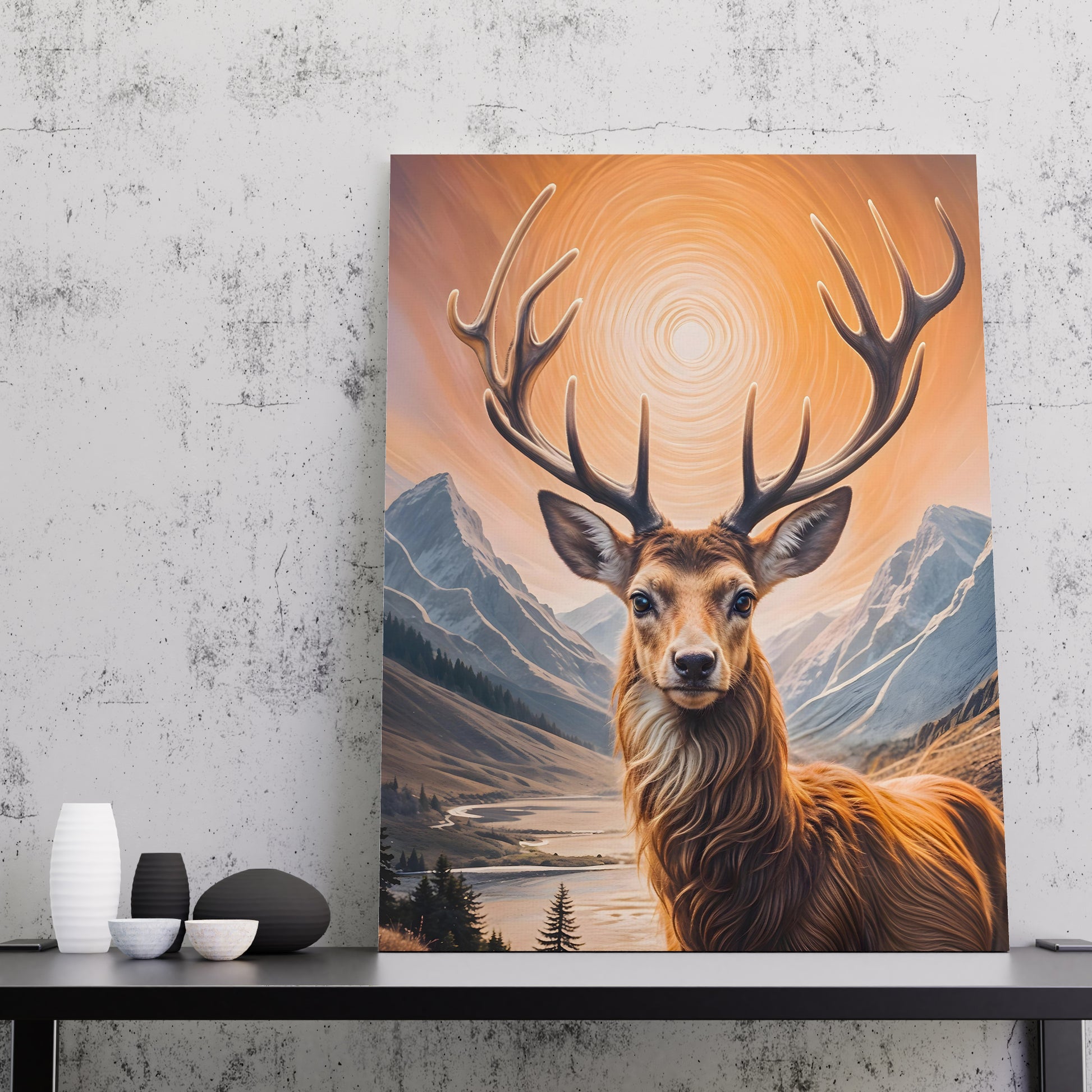 The Majestic Stag