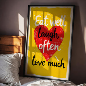 Eat well, laugh often, love much vol.3