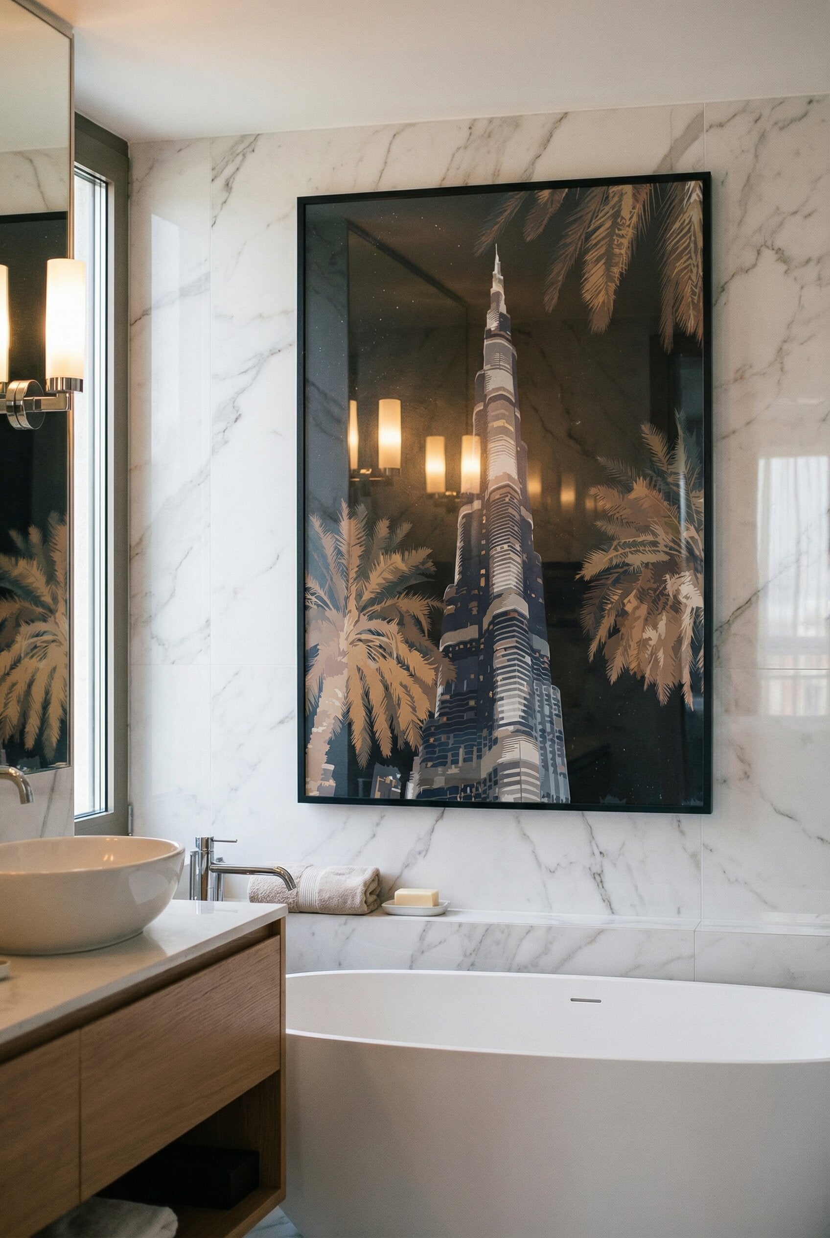 Skyline Rise – Dubai Nights