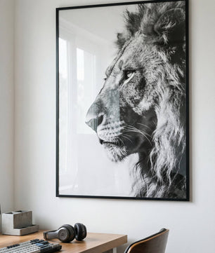 Silent Strength – Lion Portrait