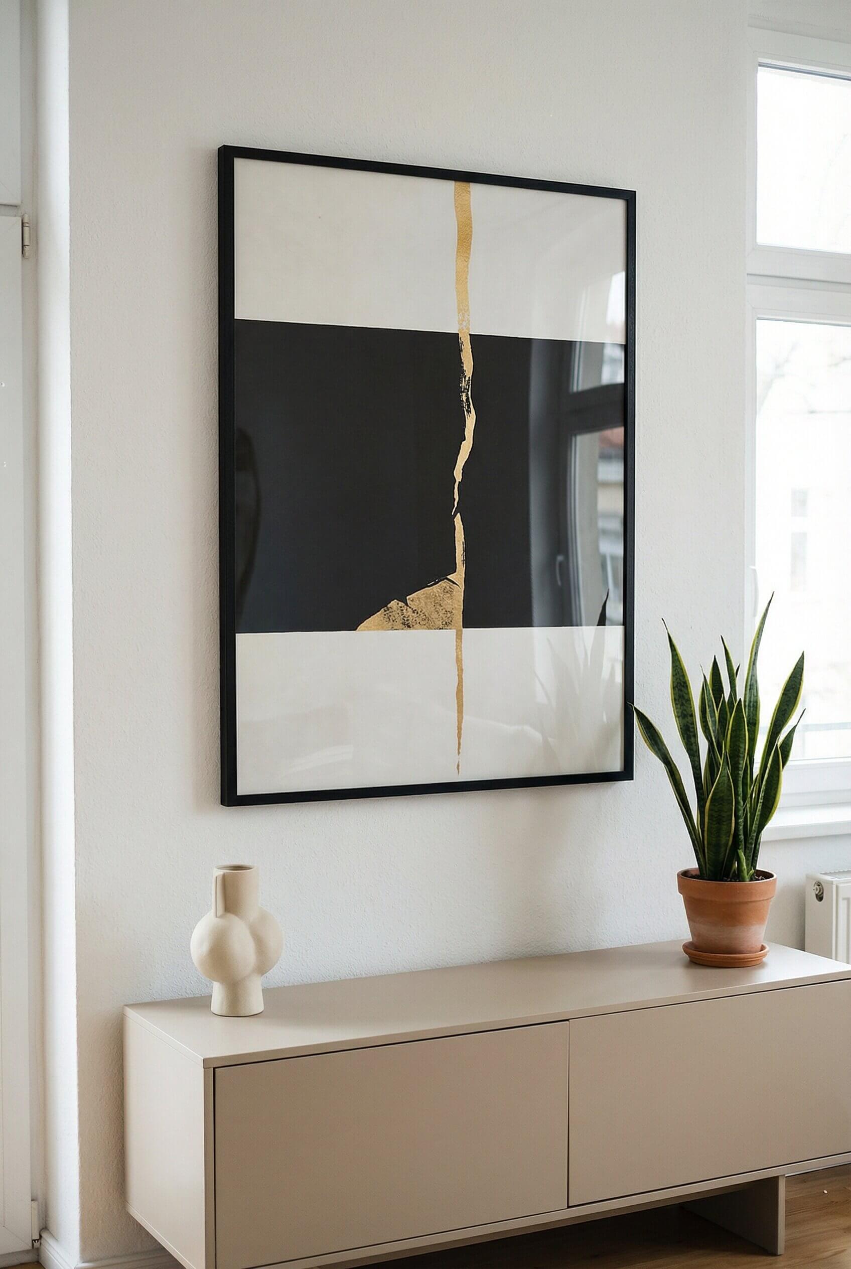 Golden Balance – Minimal Art