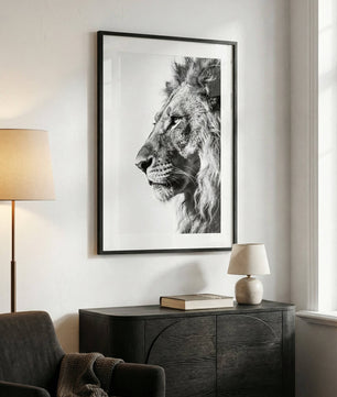 Silent Strength – Lion Portrait