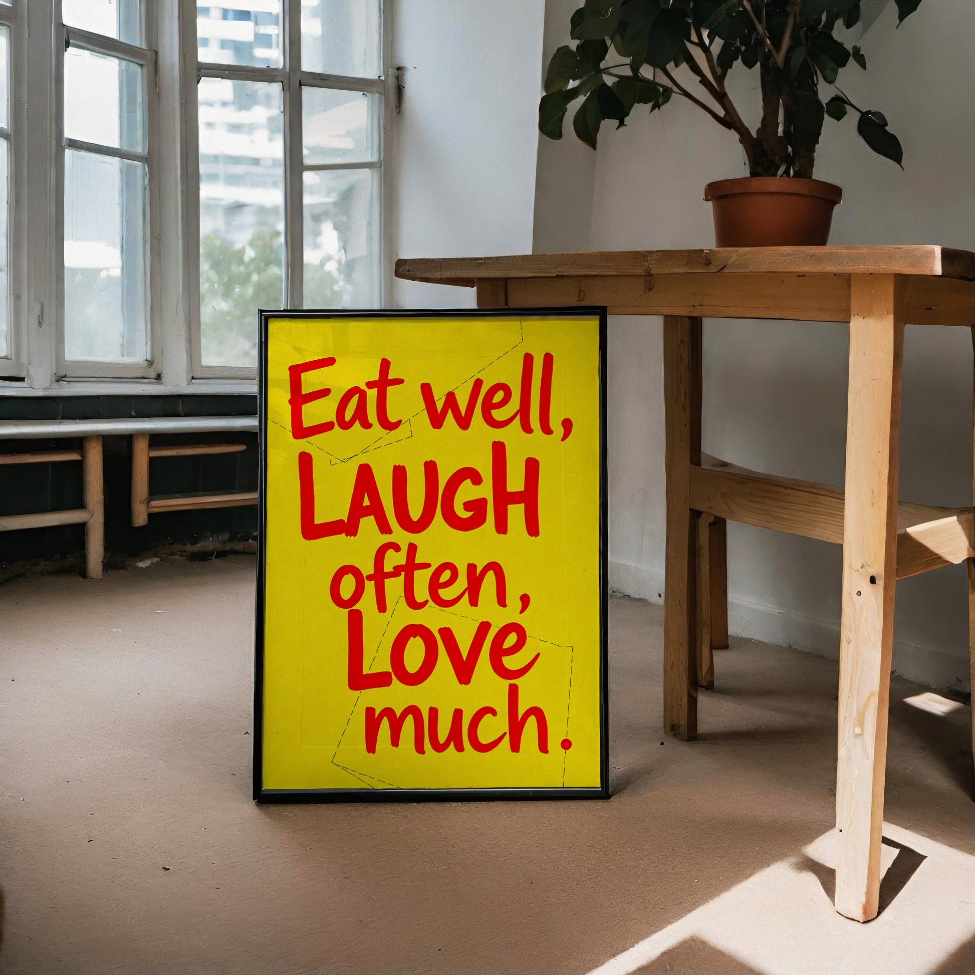 Eat well, laugh often, love much vol.1