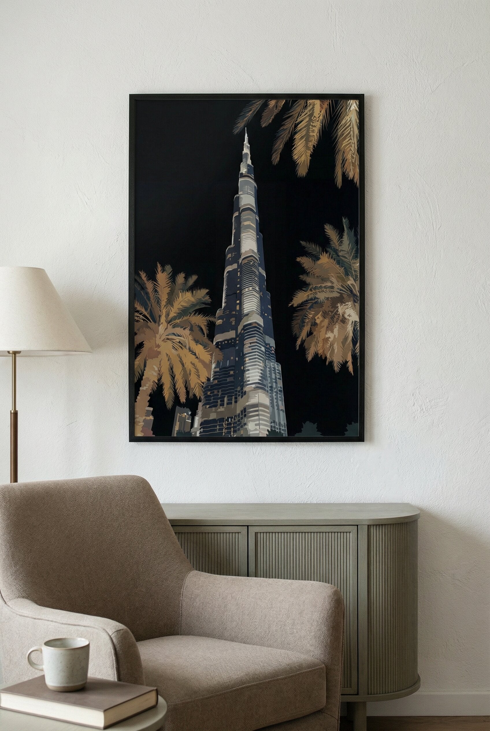 Skyline Rise – Dubai Nights