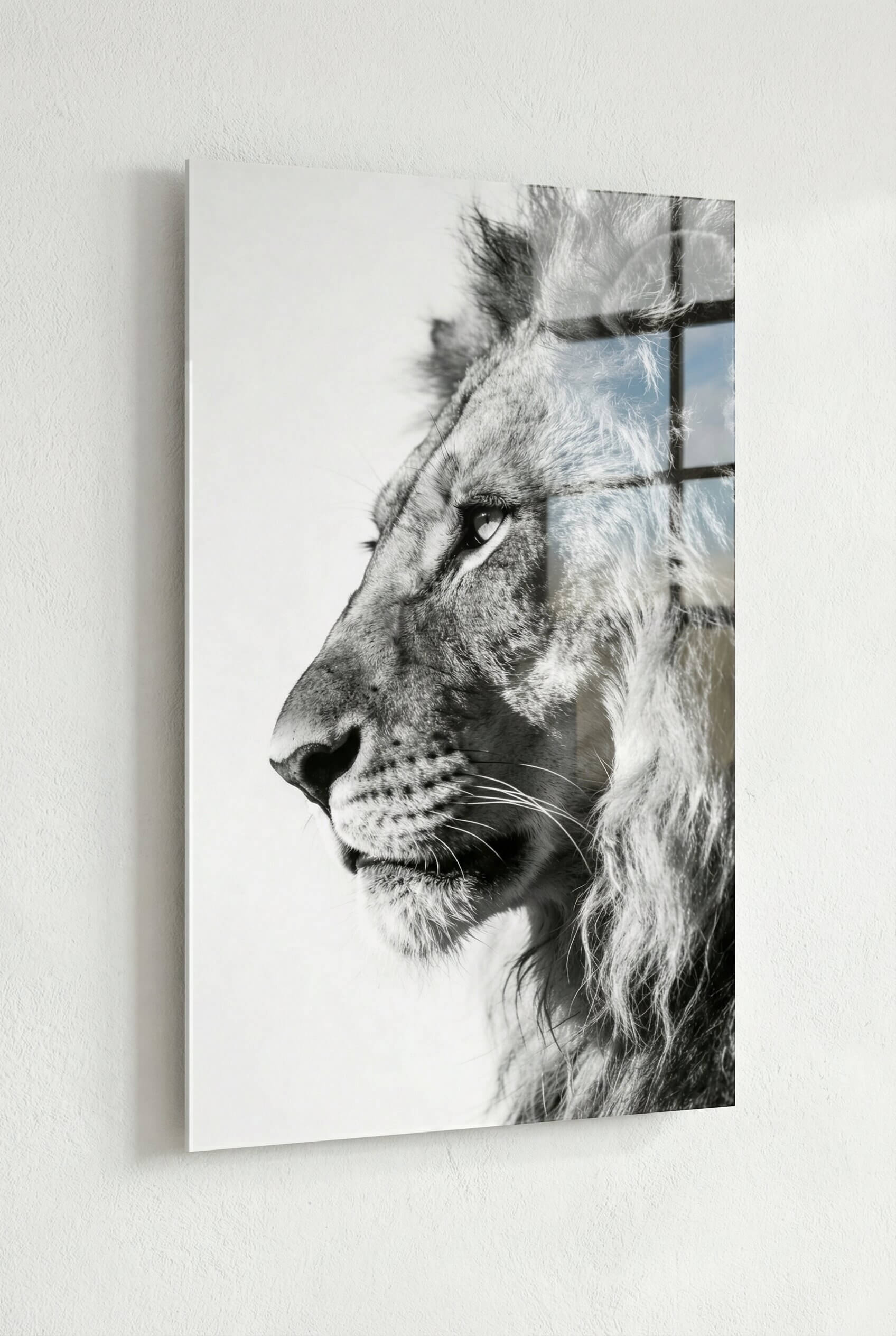 Silent Strength – Lion Portrait