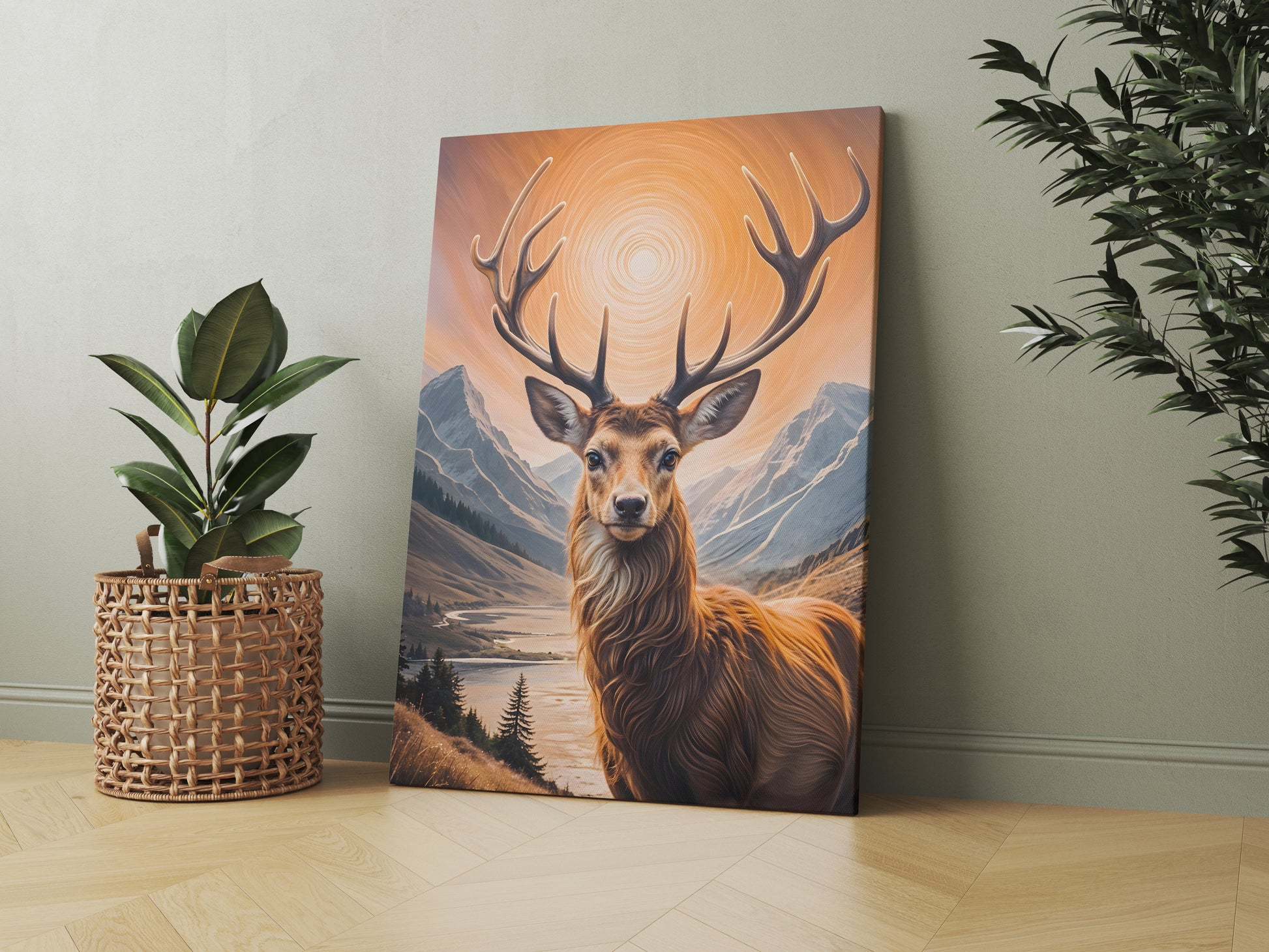 The Majestic Stag