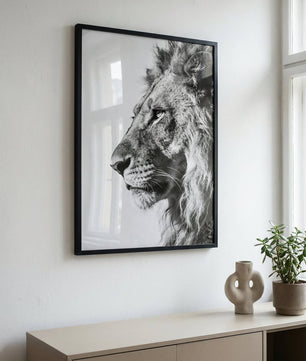 Silent Strength – Lion Portrait