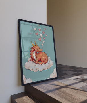Lindo dragón soñador