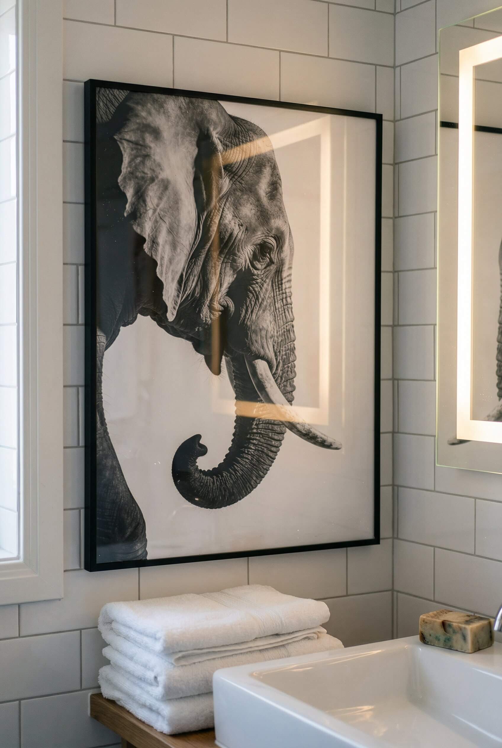 Gentle Power – Elephant Portrait