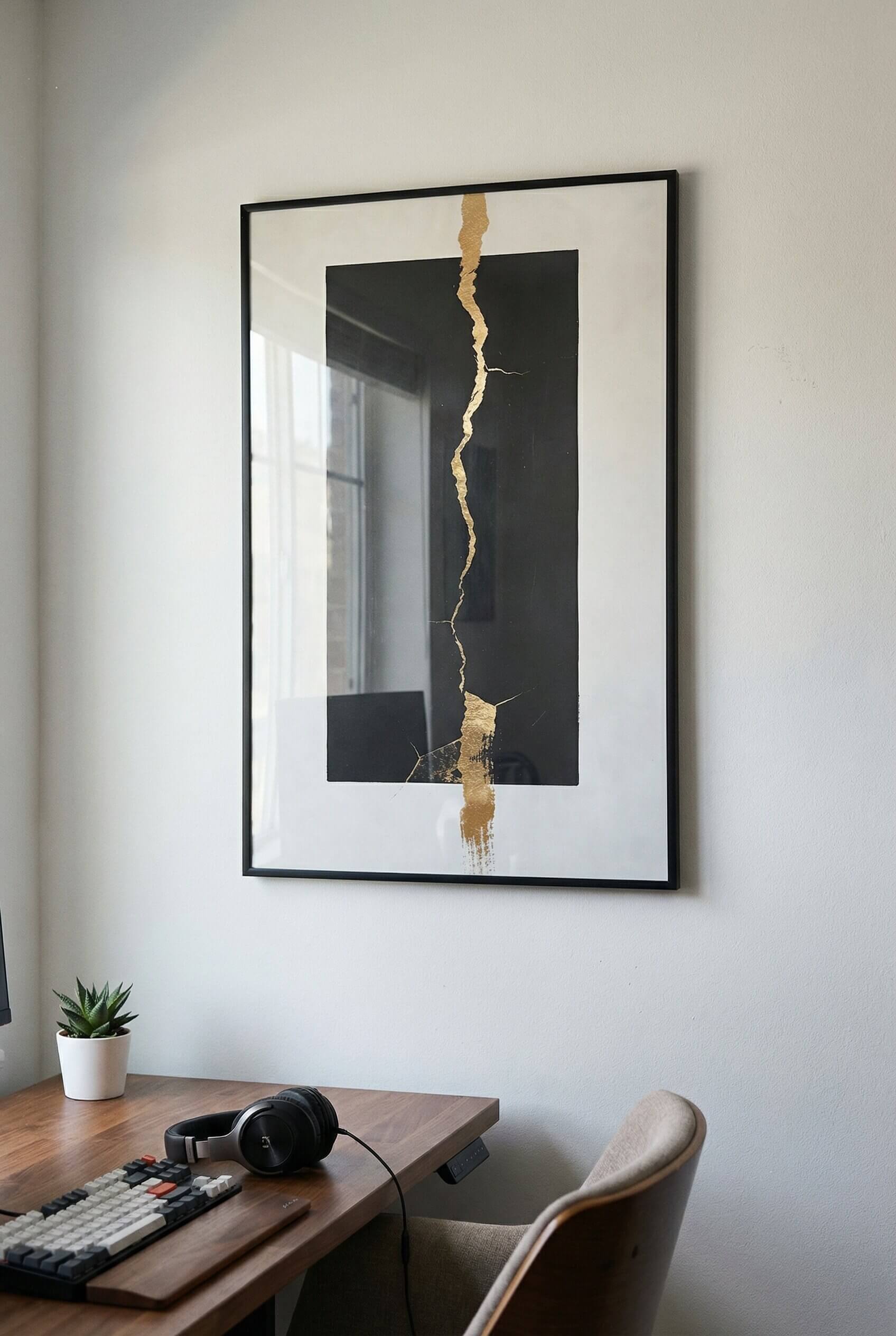 Golden Break – Minimal Art