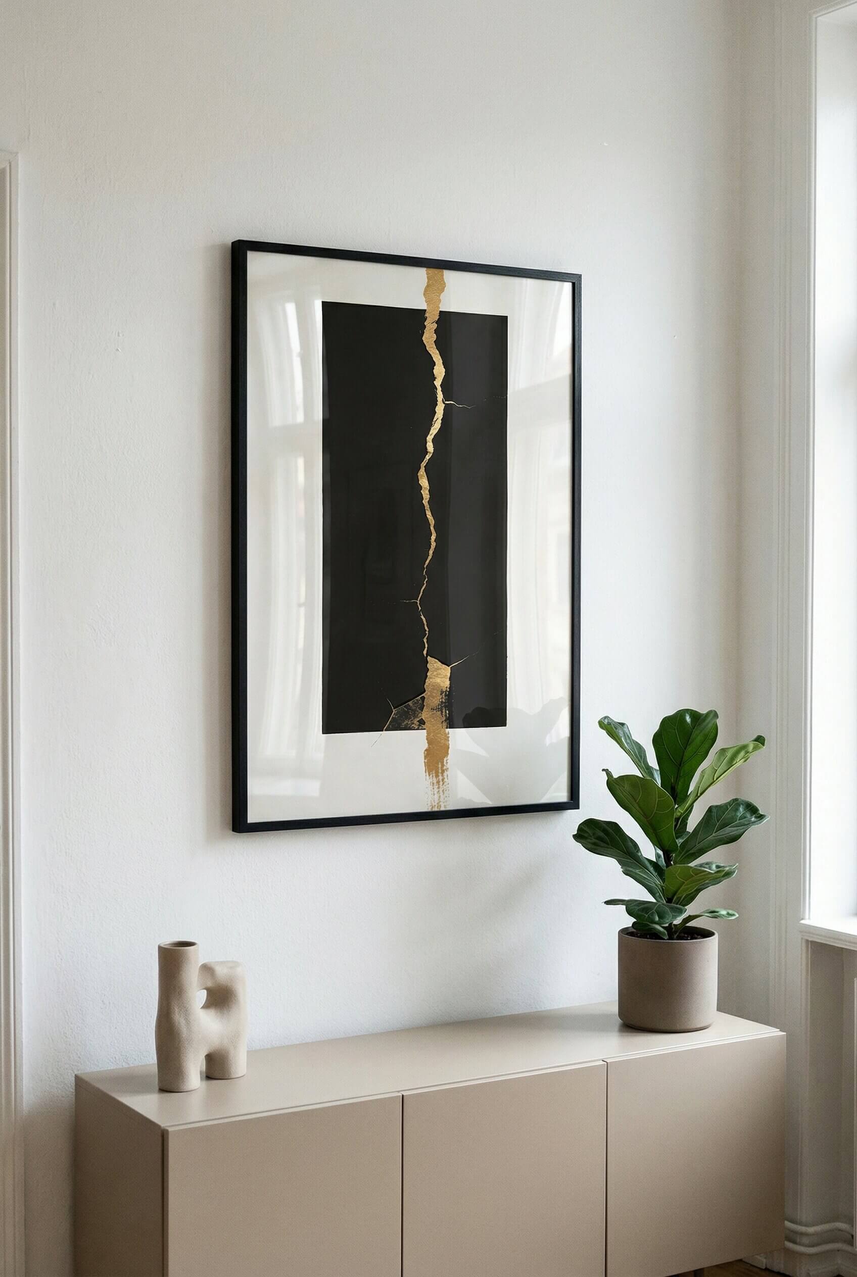 Golden Break – Minimal Art