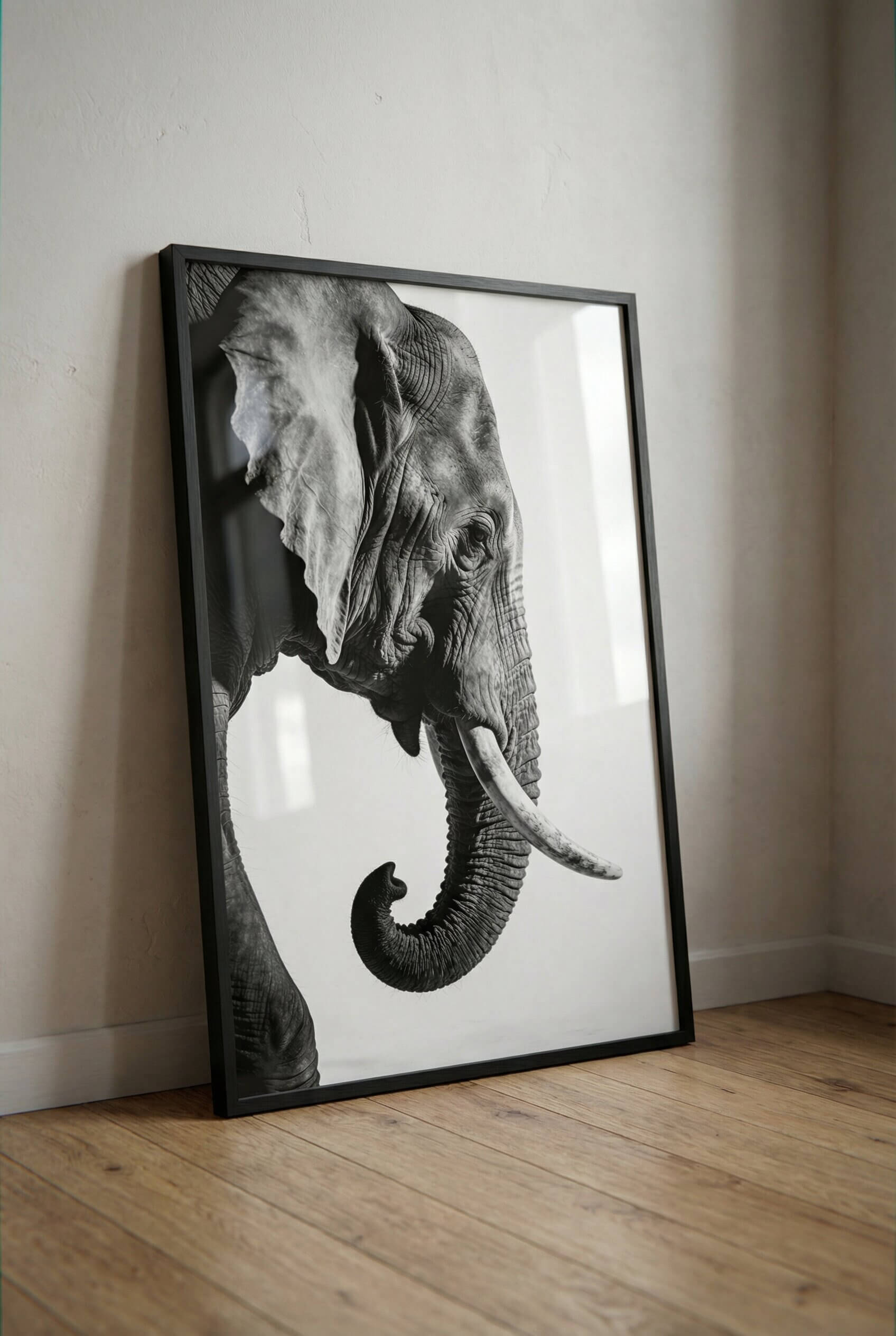 Gentle Power – Elephant Portrait