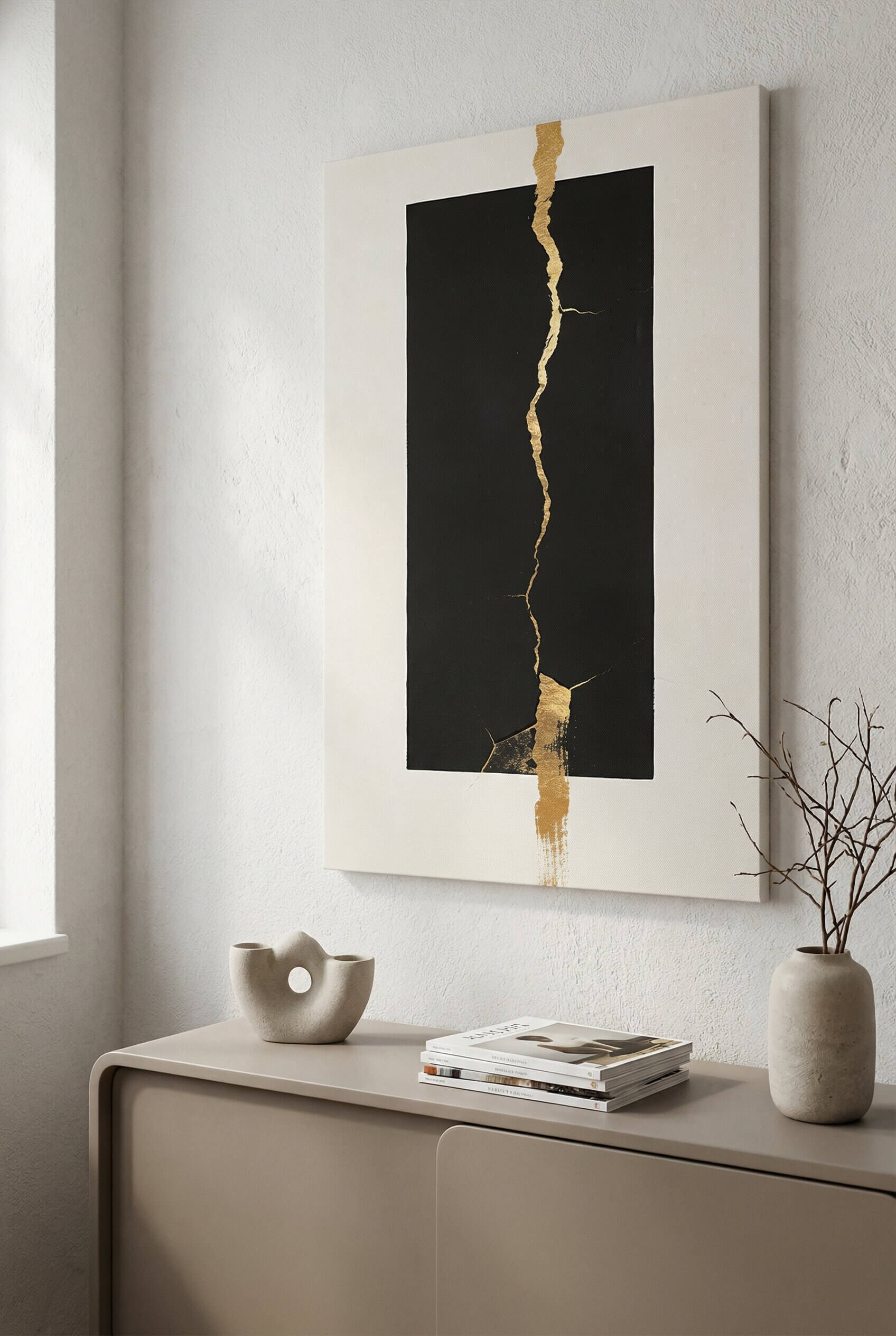 Golden Break – Minimal Art