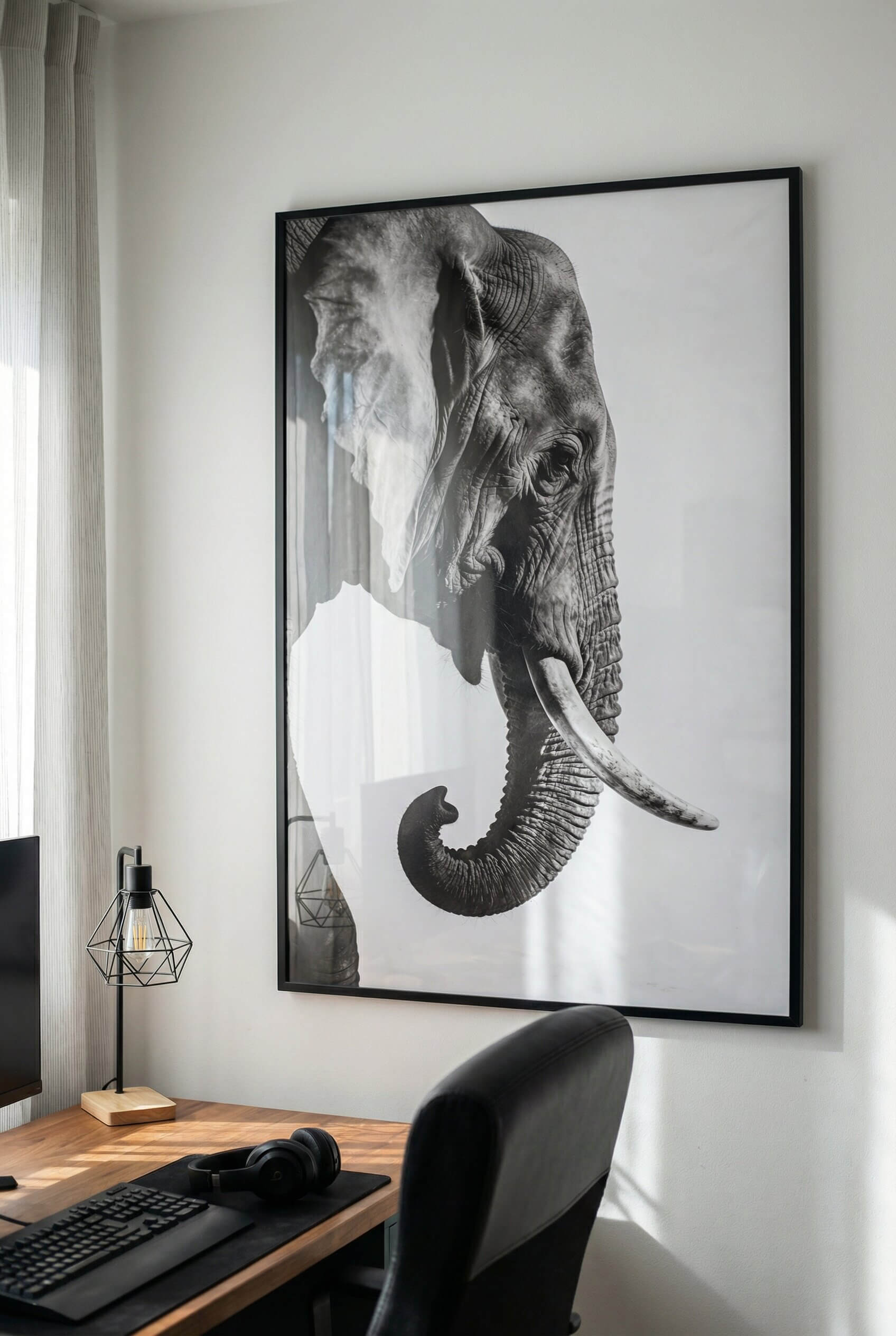 Gentle Power – Elephant Portrait