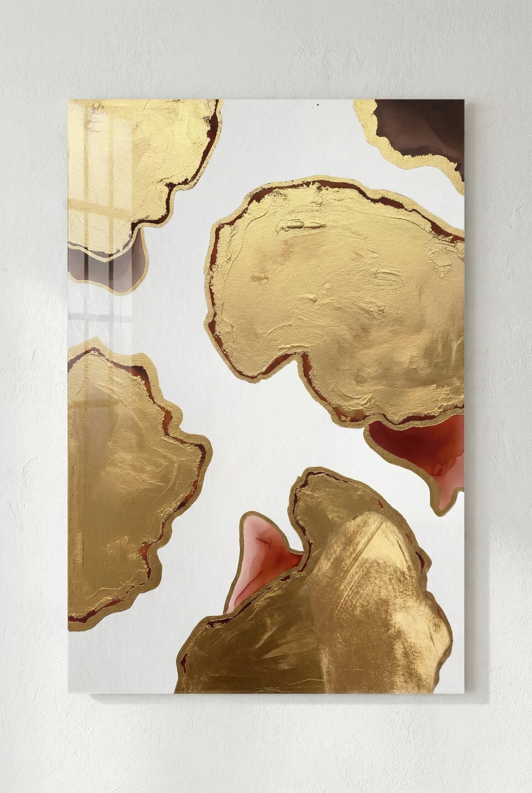 Golden Depth – Abstract Layers