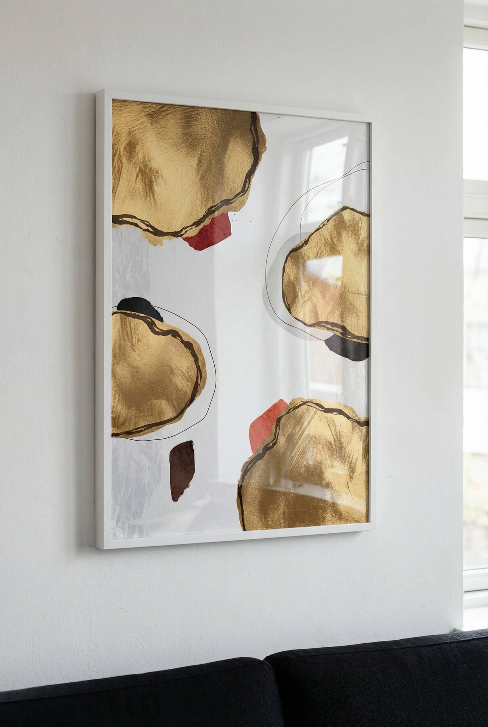 Golden Balance – Abstract Form