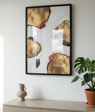 Golden Balance – Abstract Form