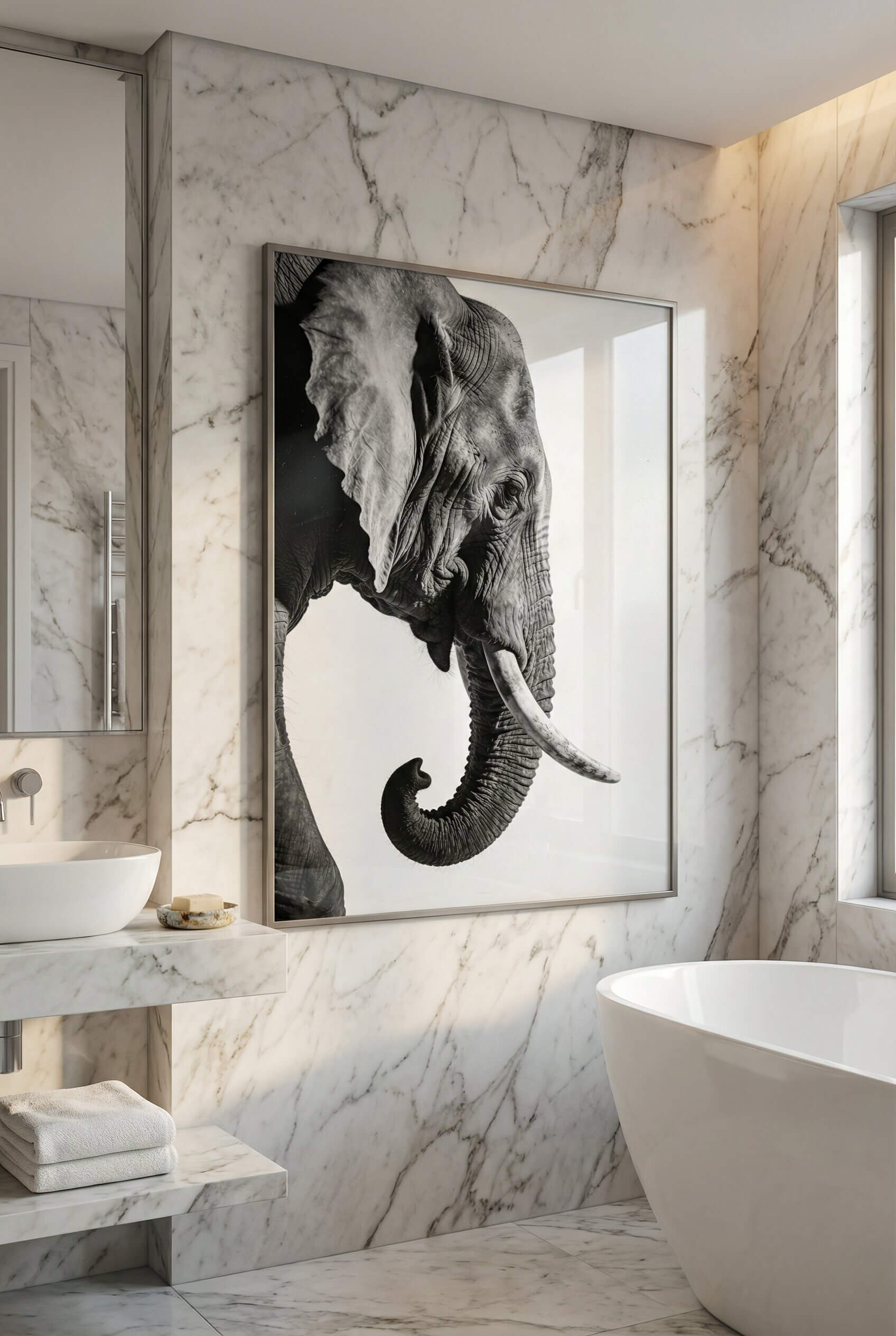 Gentle Power – Elephant Portrait