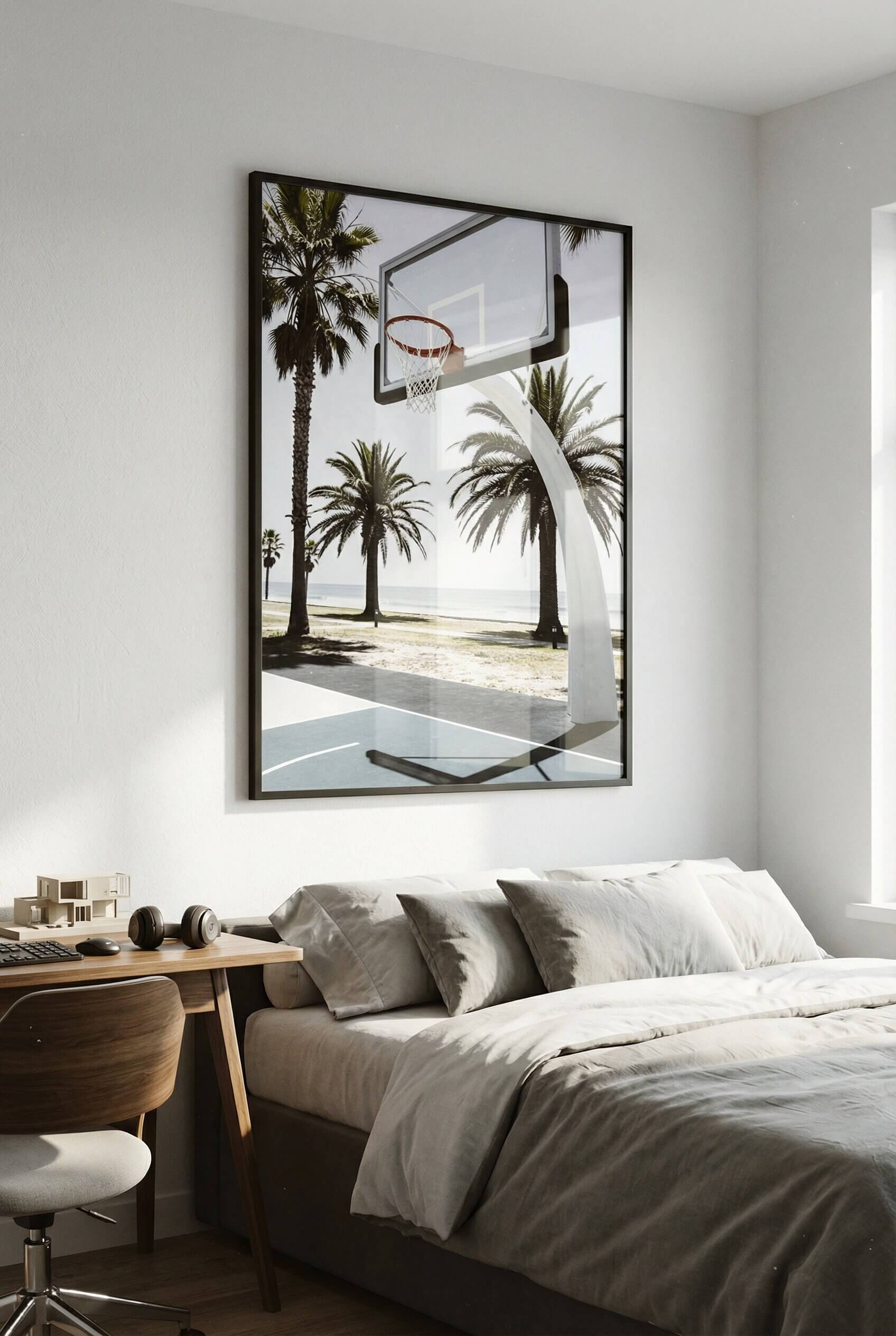 Basketball Poster Strand – Summer Court Vibes
