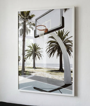Basketball Poster Strand – Summer Court Vibes
