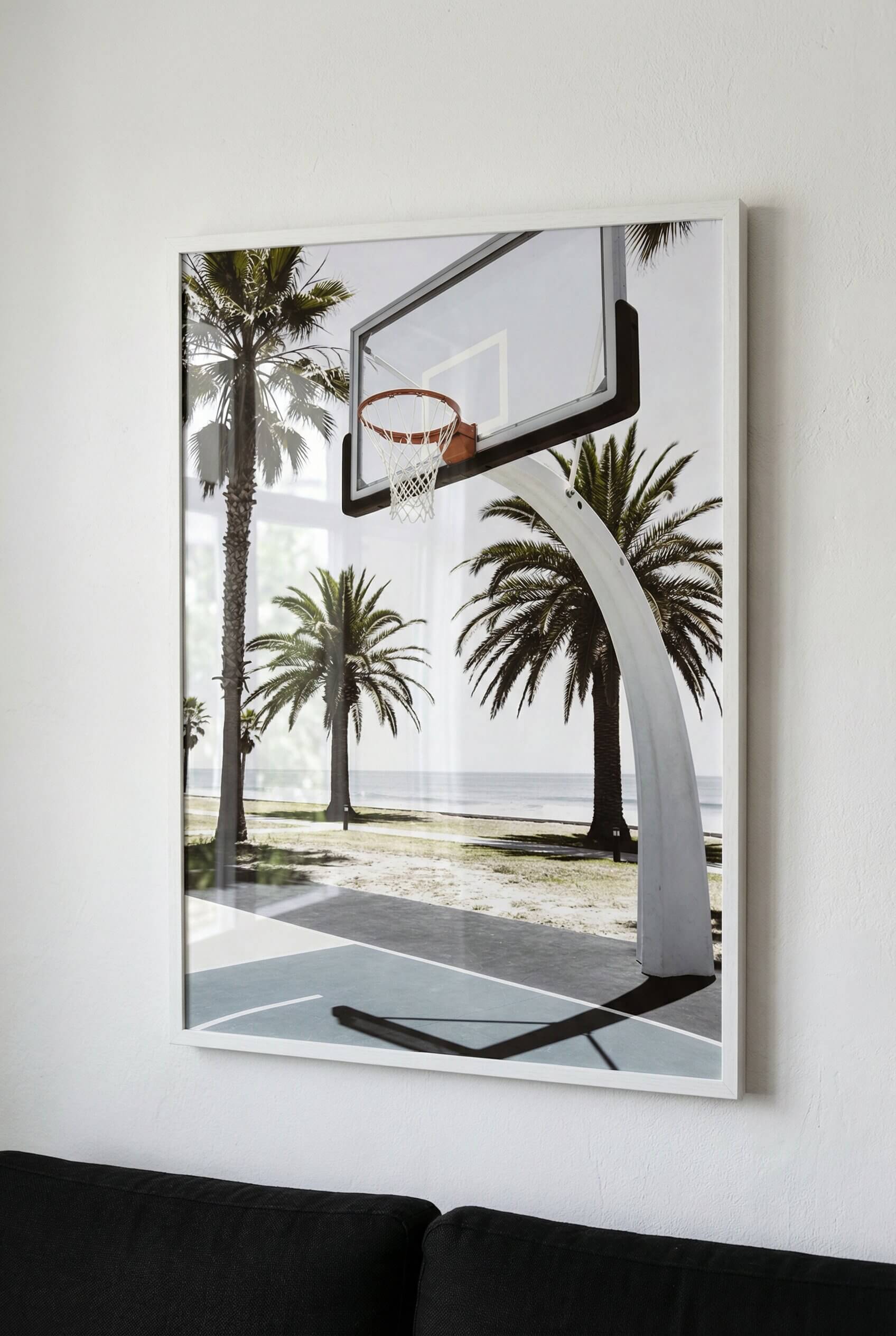 Basketball Poster Strand – Summer Court Vibes