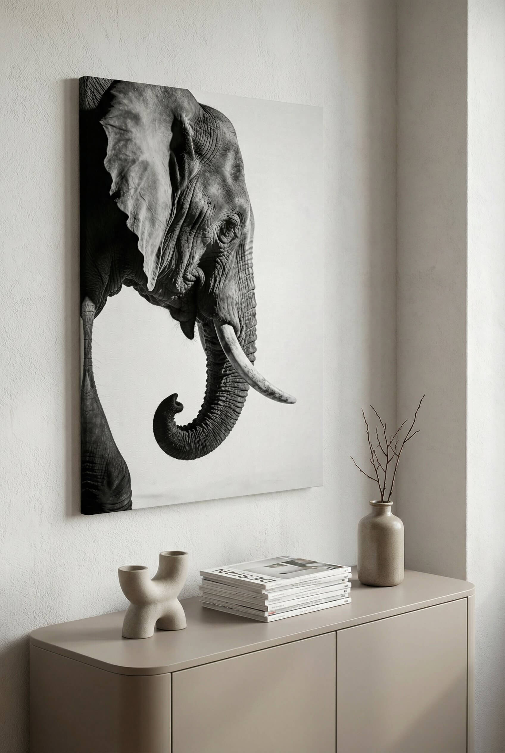 Gentle Power – Elephant Portrait