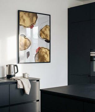 Golden Balance – Abstract Form