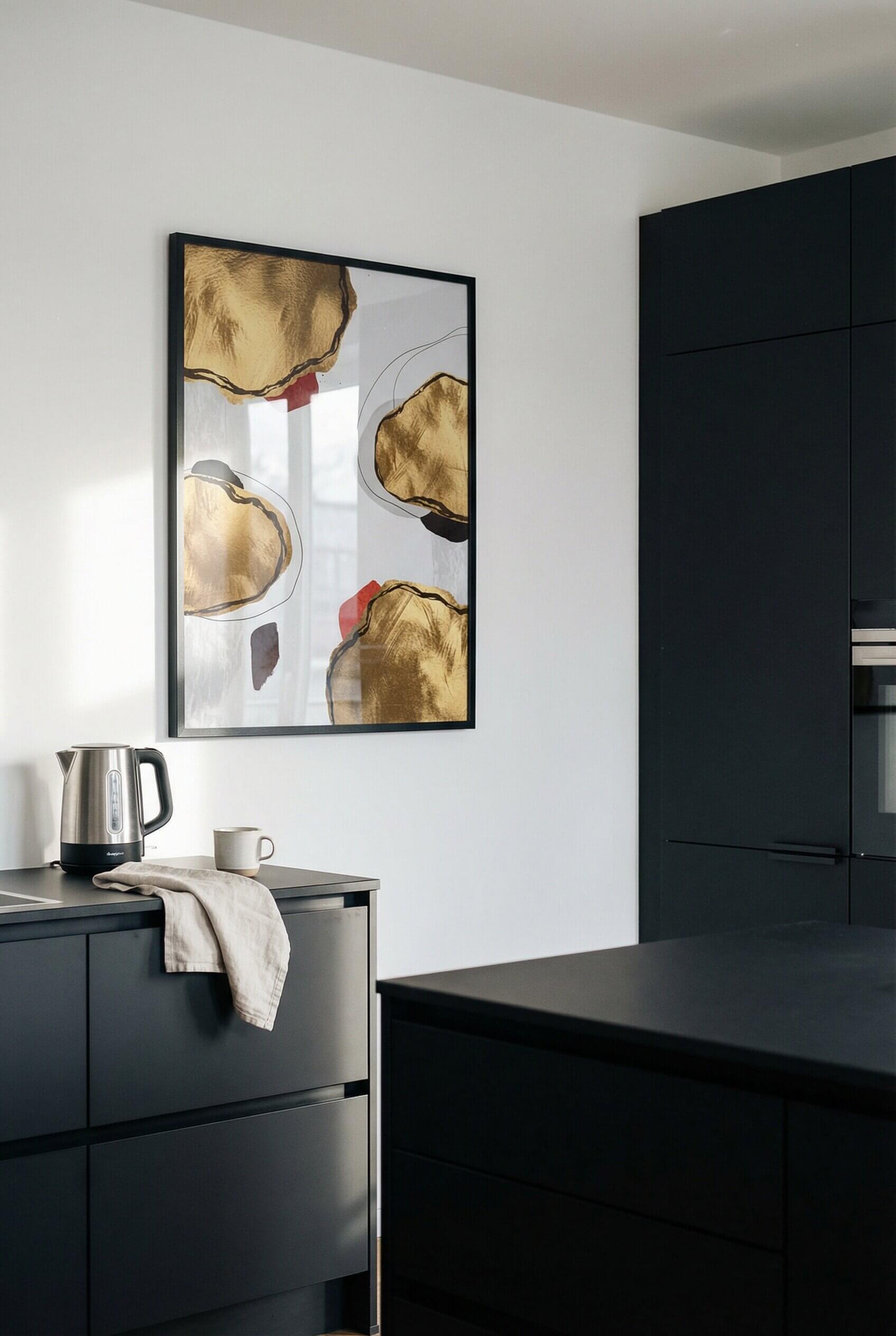 Golden Balance – Abstract Form