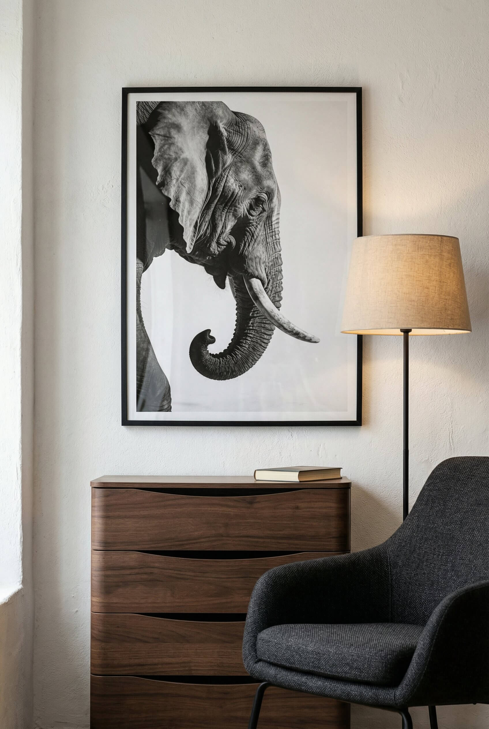 Gentle Power – Elephant Portrait