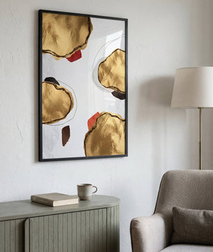 Golden Balance – Abstract Form