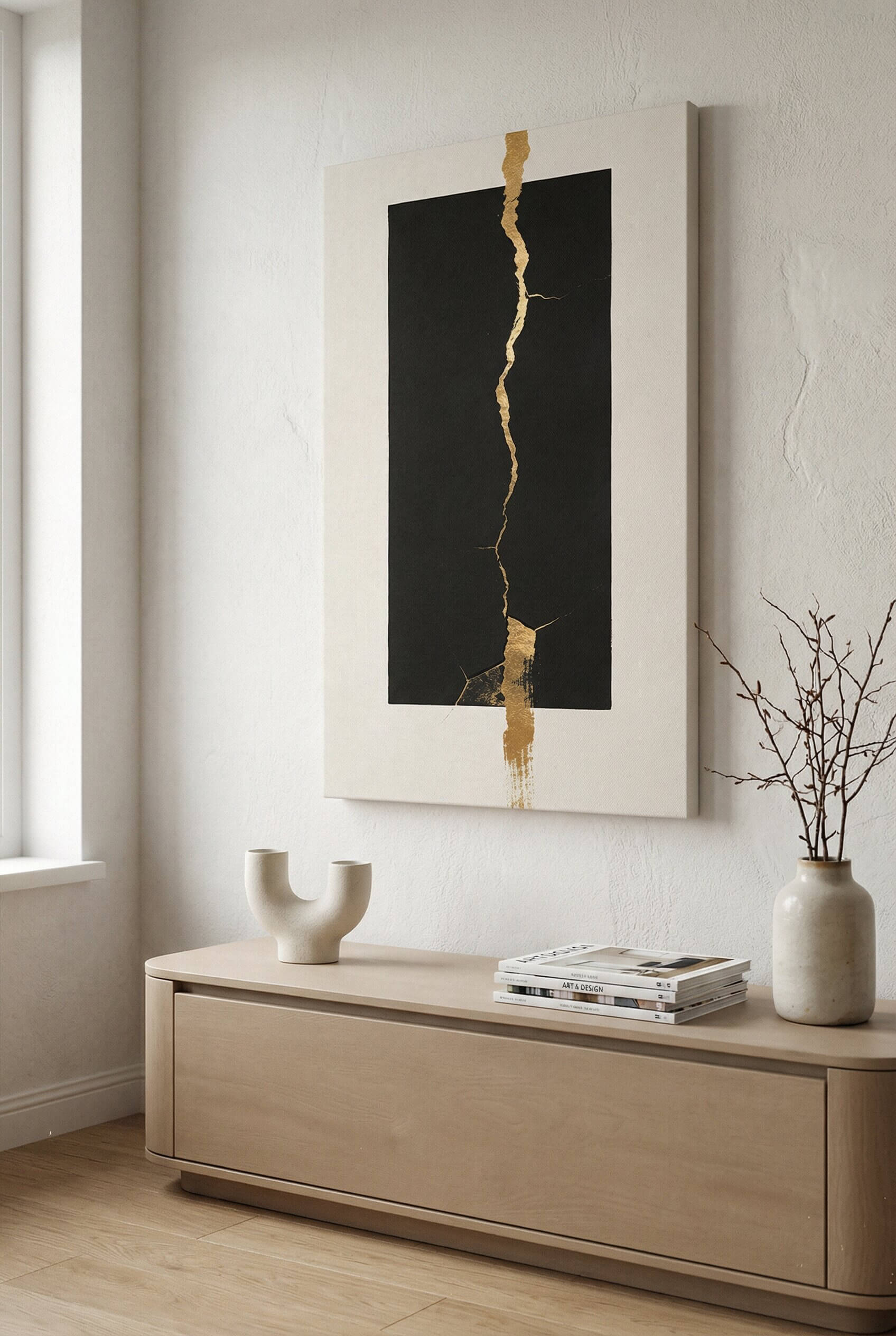 Golden Break – Minimal Art