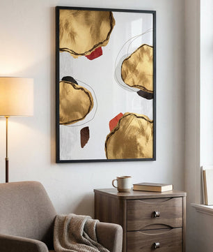 Golden Balance – Abstract Form