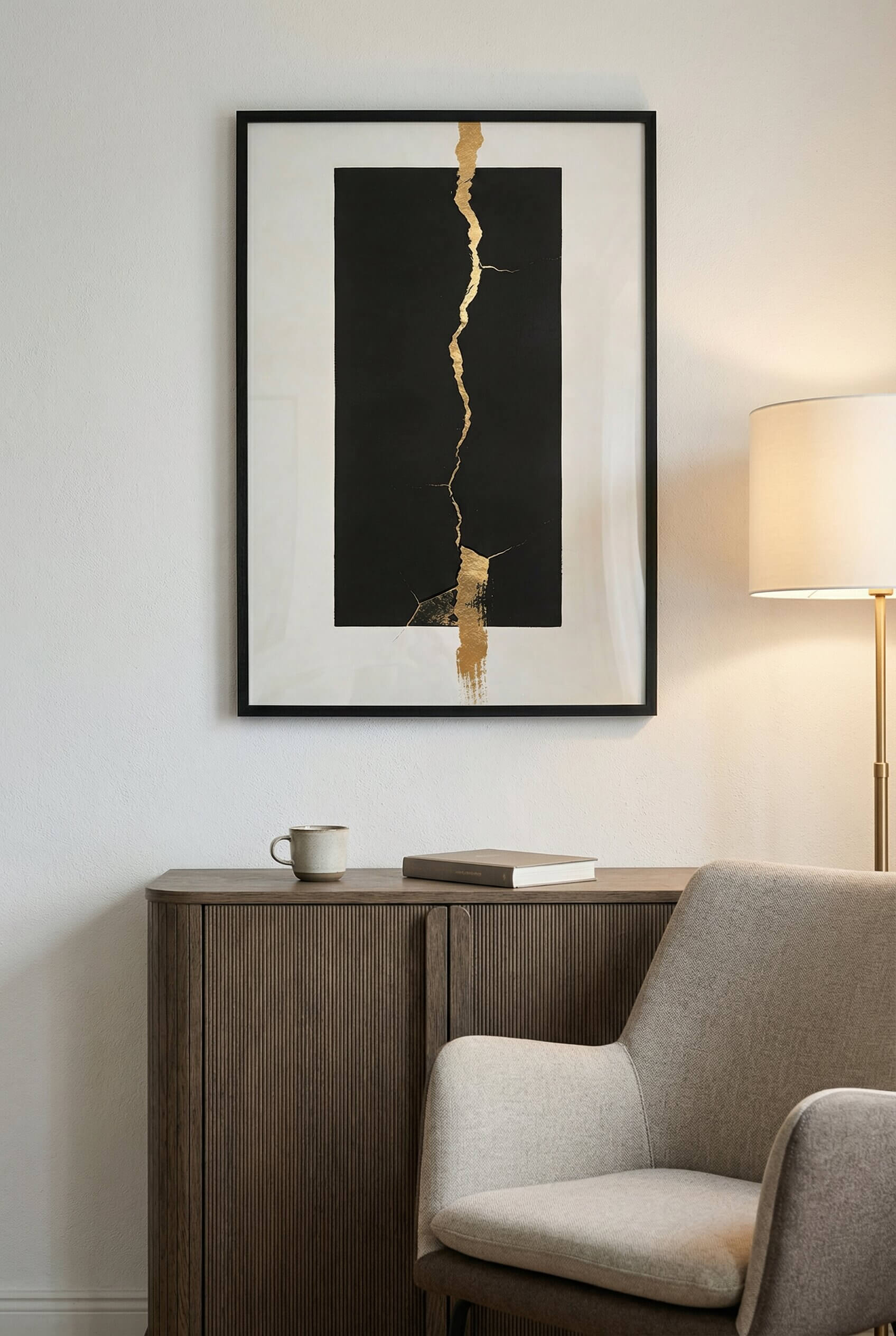 Golden Break – Minimal Art