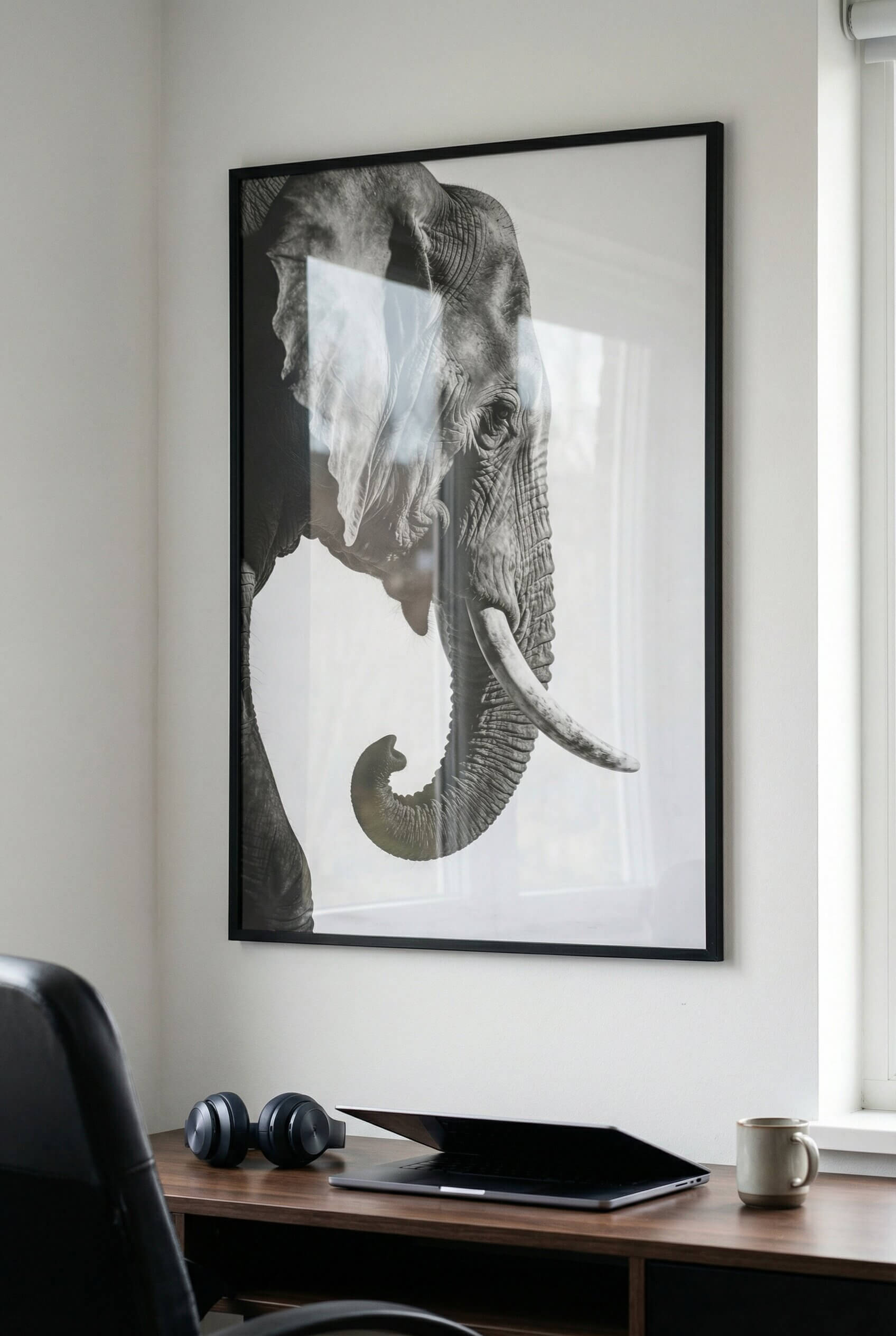 Gentle Power – Elephant Portrait