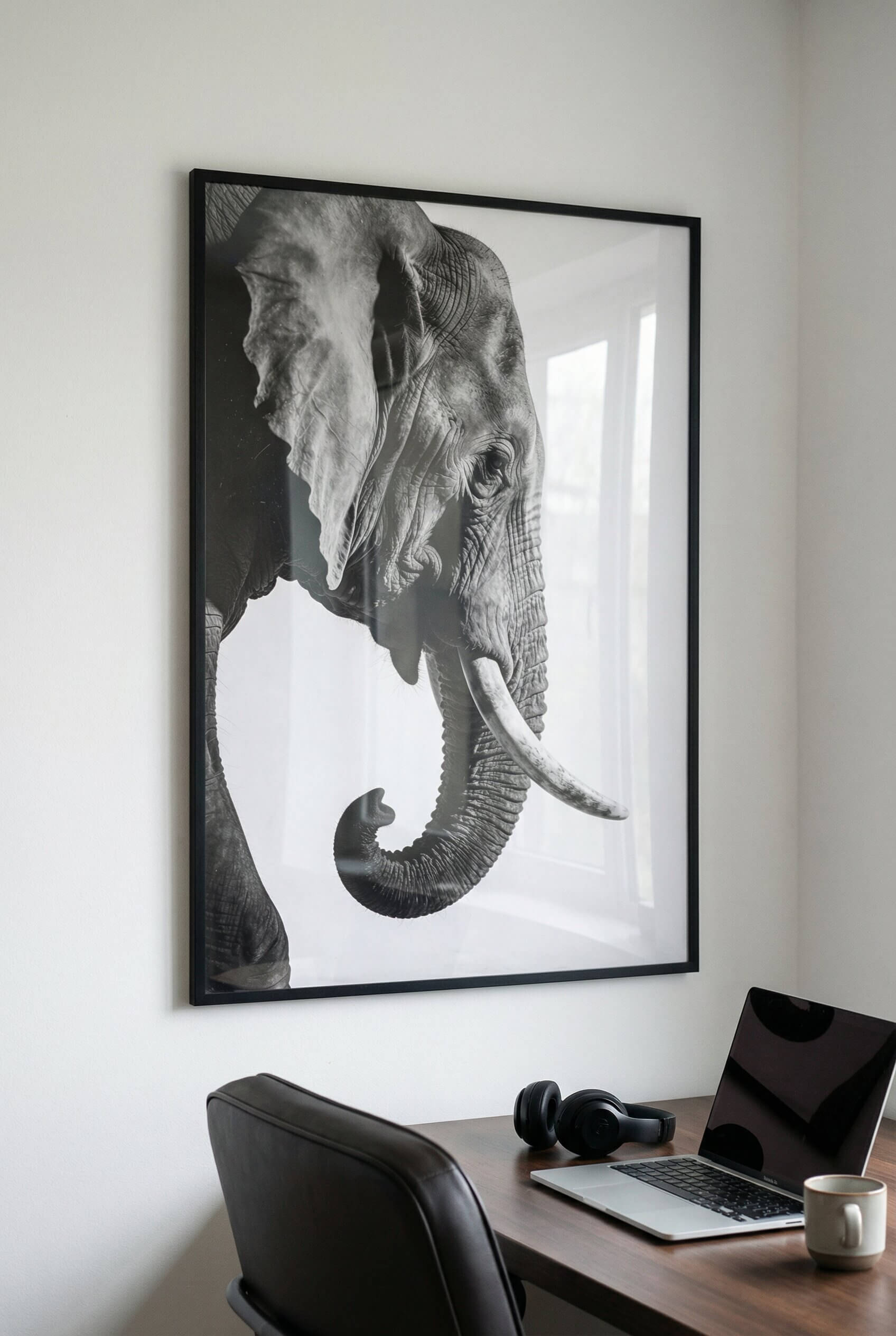 Gentle Power – Elephant Portrait