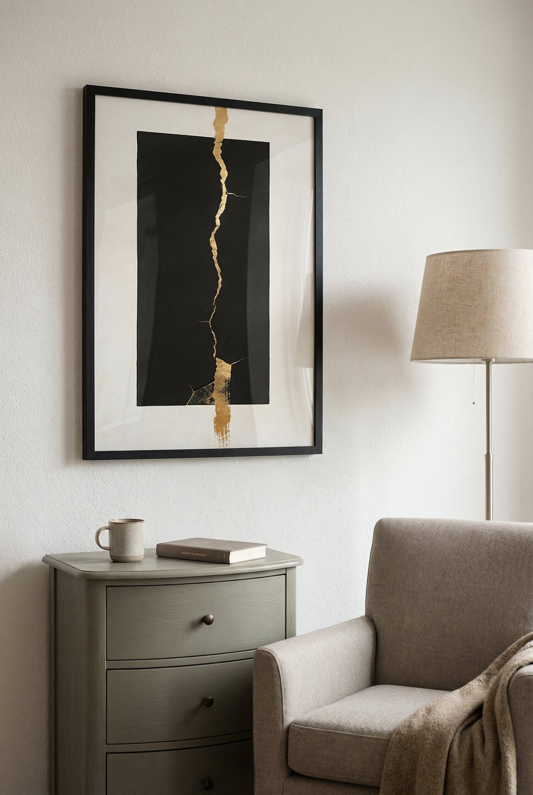 Golden Break – Minimal Art