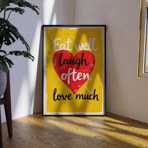 Eat well, laugh often, love much vol.3