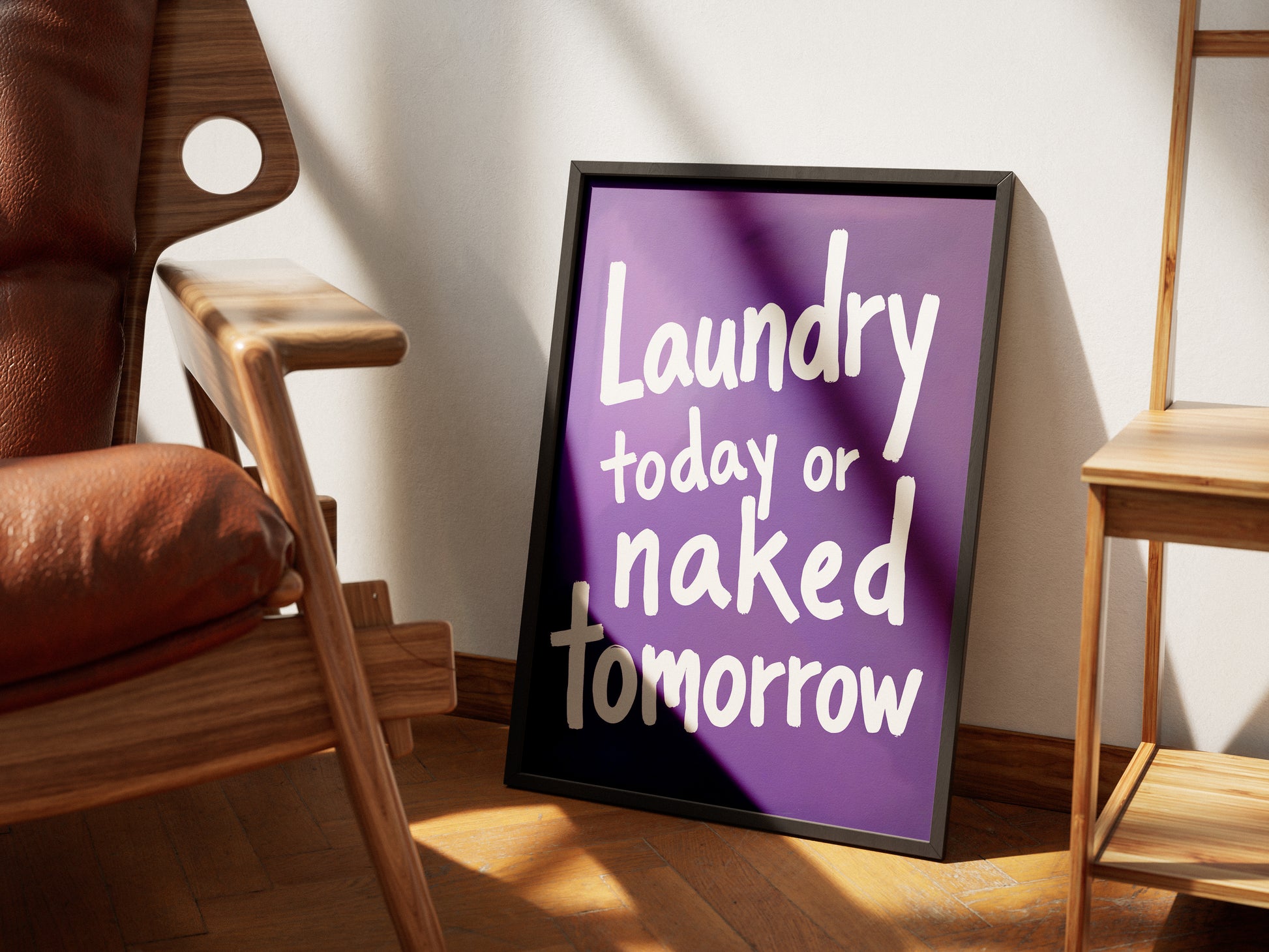 Laundry today or naked tomorrow