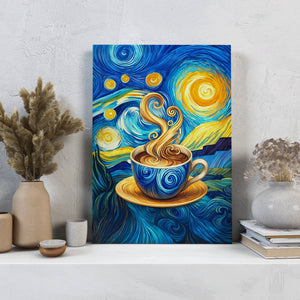 Starry Night Coffee Dream