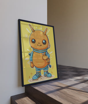 Orbitron giechelt