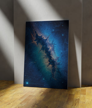 Blue Cosmic Fracture