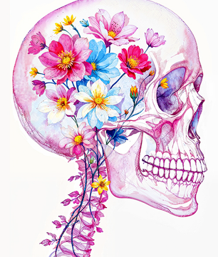 Blossomed Skull