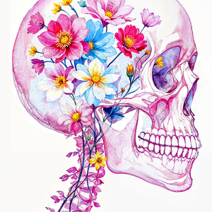 Blossomed Skull