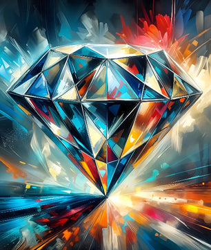 Esplosione di diamanti