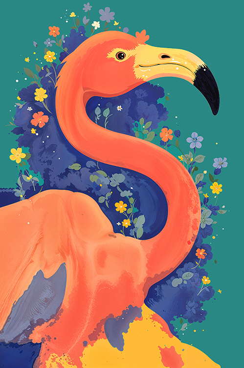 Flamingo Bloom