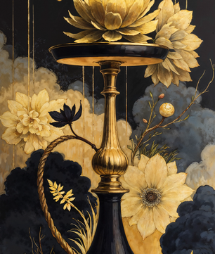 Golden Bloom Shisha