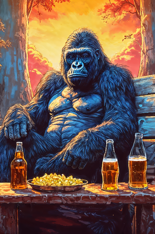 Gorilla´s Beer Break