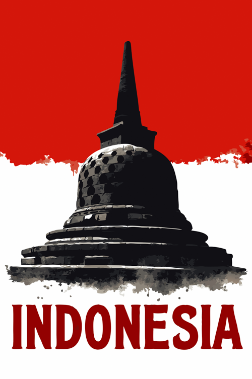 Orgullo de Indonesia Borobudur