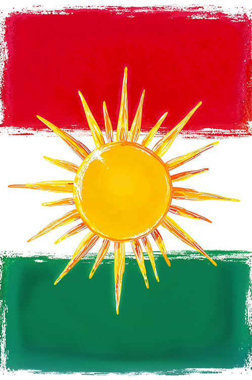 Kurdistan - Sunlit Emblem