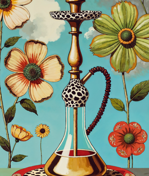 Leopard Hookah Bloom